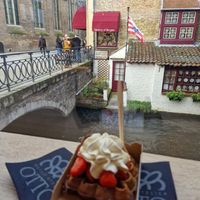 Delicious! at Otto Waffle Atelier in Bruges