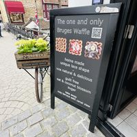   at Otto Waffle Atelier in Bruges