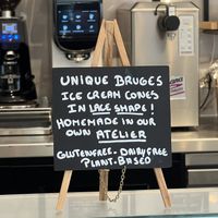   at Otto Waffle Atelier in Bruges