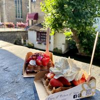   at Otto Waffle Atelier in Bruges