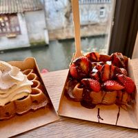   at Otto Waffle Atelier in Bruges
