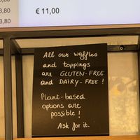   at Otto Waffle Atelier in Bruges