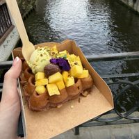   at Otto Waffle Atelier in Bruges