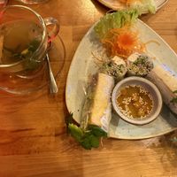 Summer rolls with tofu  at Nón Café et Cuisine in Siegen