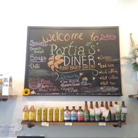 Ordering counter. at Portia's Diner in Clintonville