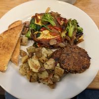 Breakfast plate at Portia's Diner in Clintonville