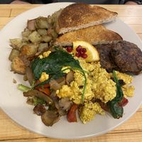 Portia’s breakfast plate  at Portia's Diner in Clintonville