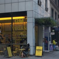Outdoor view of Om Juice Bar at Om Juice Bar in New York City