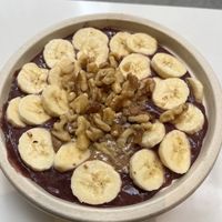 Absolutely nuts bowl  at Om Juice Bar in New York City