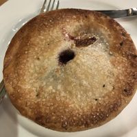 Mixed berry pie at Peaked Pies in Whistler