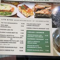 Some other things on the menu can be made vegan too at Metropole QVB in Sydney