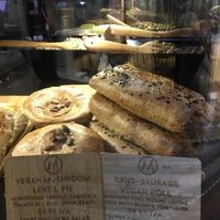 Vegan offerings   at Metropole QVB in Sydney