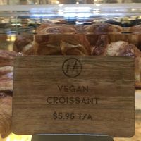 Vegan croissant  at Metropole QVB in Sydney