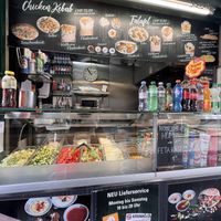 vegan options  at Sesam Falafelbar in Zurich