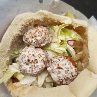 Falafel Pita at Sesam Falafelbar in Zurich