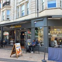 Outside at Crêpeaffaire in Bromley