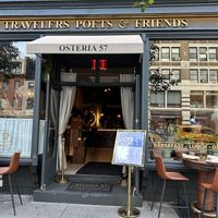 Exterior  at Osteria 57 in New York City