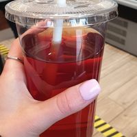 Amazing 🍑 lemonade at Copper Branch - Cours Charlemagne in Lyon