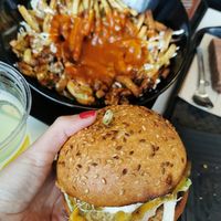 Galaxie burger et poutine at Copper Branch - Cours Charlemagne in Lyon