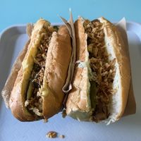 Krust and chilli hotdogs  at FREDO in Leipzig