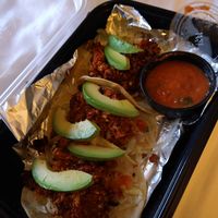 Walnut tacos... And salsa too?!?!! at Black Walnut Kitchen & Bar in Houston