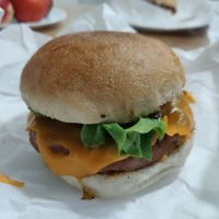 Fantastic vurger at Fantastic V in Madrid