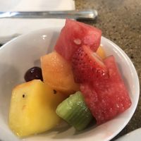 Fruit salad at The Front Porch Cafe in Miami Beach
