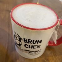 Earl grey almond milk latte  at Very Veggy-SALAD WORKS- in Fujisawa