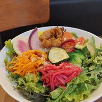 Open burrito at Very Veggy-SALAD WORKS- in Fujisawa