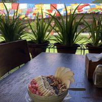 Smoothie bowl  at Utpala Café in Kathmandu