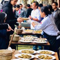 Bitter Gourd Chips
 at Utpala Café in Kathmandu