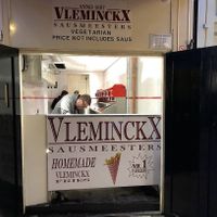 Shop front at Vleminckx Sausmeesters in Amsterdam
