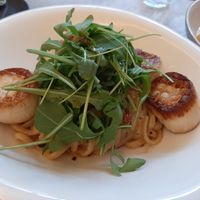 "scallop" pasta at Food Does Matter 푸드더즈매터 in Seoul