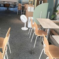 interior of location - seating at Food Does Matter 푸드더즈매터 in Seoul