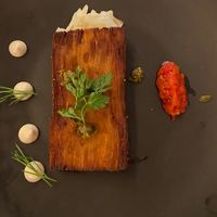 Potato pavé  at Food Does Matter 푸드더즈매터 in Seoul