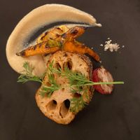 Charcoal grilled legumes   at Food Does Matter 푸드더즈매터 in Seoul