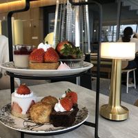Afternoon tea set at Food Does Matter 푸드더즈매터 in Seoul