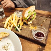 Chipotle burger at Food Does Matter 푸드더즈매터 in Seoul