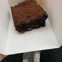 Zucchini brownie  at A La Tarte in The Hague