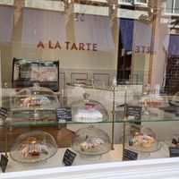 Window at A La Tarte in The Hague