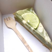 Lime taste was nice instead of lemon  at A La Tarte in The Hague