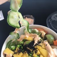 Beautiful cucumbers) at Enso Vegan Lifestyle Bar in Limassol