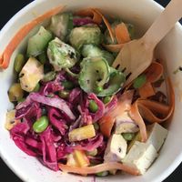 Mixed Poke Bowl at Enso Vegan Lifestyle Bar in Limassol