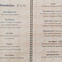 Karte 1 at Brauhaus Rattenberg in Rattenberg