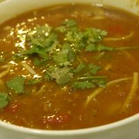 Yummy Tomato Noodles at Shiang Hai Vegetarian's Restaurant in Petaling Jaya