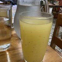 Passion fruit drink  at Restobar Balú in Quepos