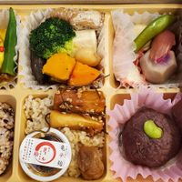Bento 2 inside 😋 at Masumoto - Ginza Mitsukoshi in Tokyo
