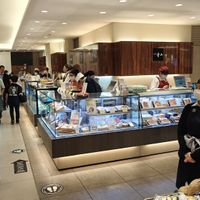 On the B2 level between b16 and b18 at this corner counter at Masumoto - Ginza Mitsukoshi in Tokyo