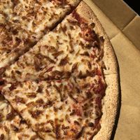 Vegan cheese pizza  at Extreme Pizza - Folsom St in San Francisco