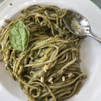 Pesto linguini  at Amor Di Pasta in Miami